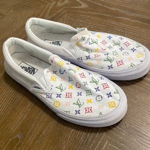 LV multi color Vans